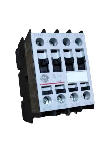 Ge power 104001 rl4ra040td contactor auxiliar 24v 4na